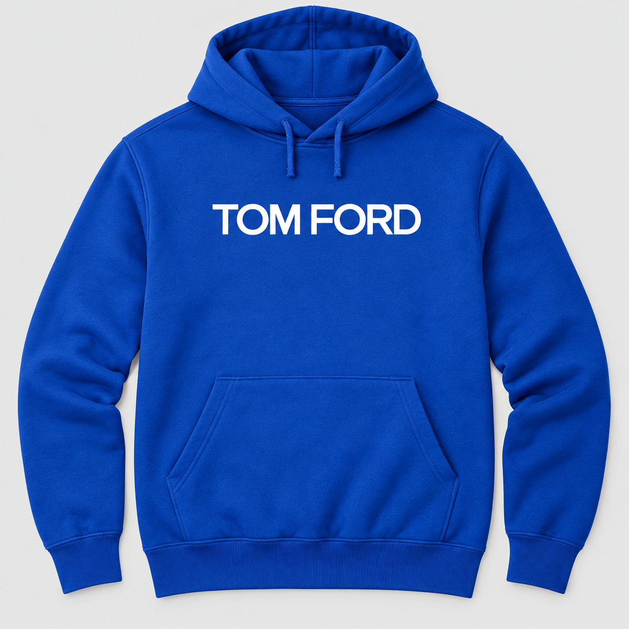 Men's Tom Ford Pullover Hoodie | Color: Blue | View 5