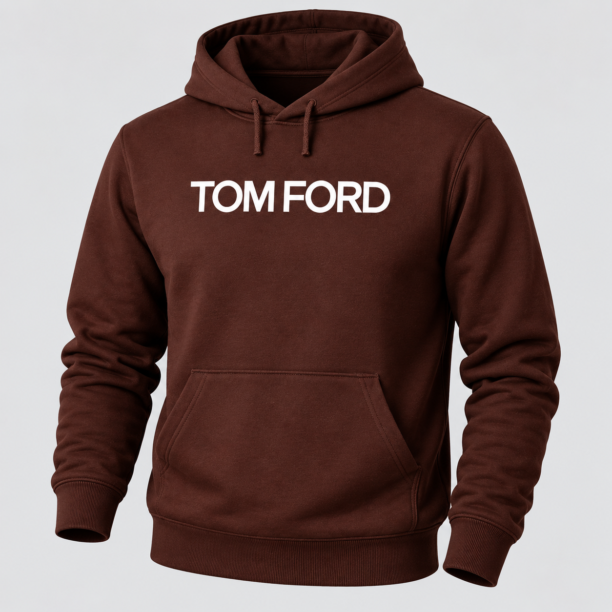 Men's Tom Ford Pullover Hoodie | Color: Brown | View 1