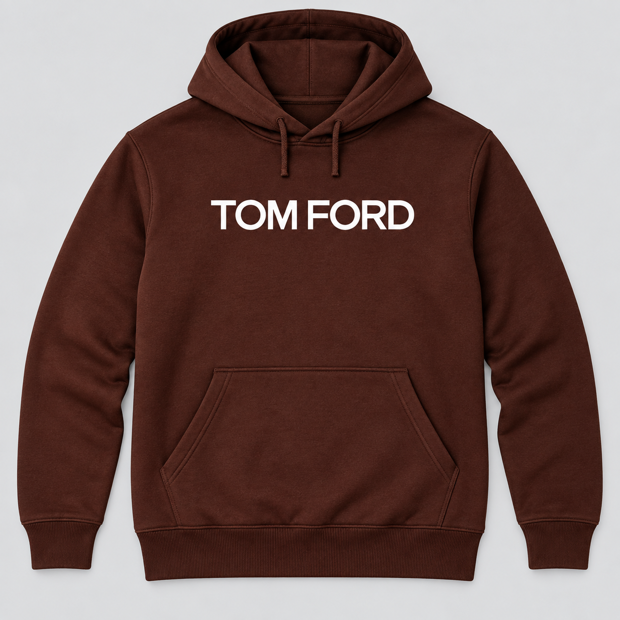 Men's Tom Ford Pullover Hoodie | Color: Brown | View 5