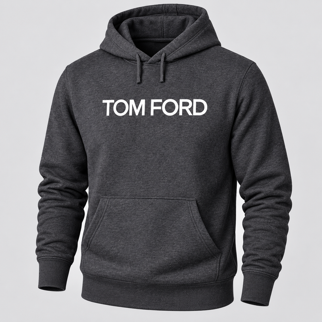 Men's Tom Ford Pullover Hoodie | Color: Dark Heather | View 1