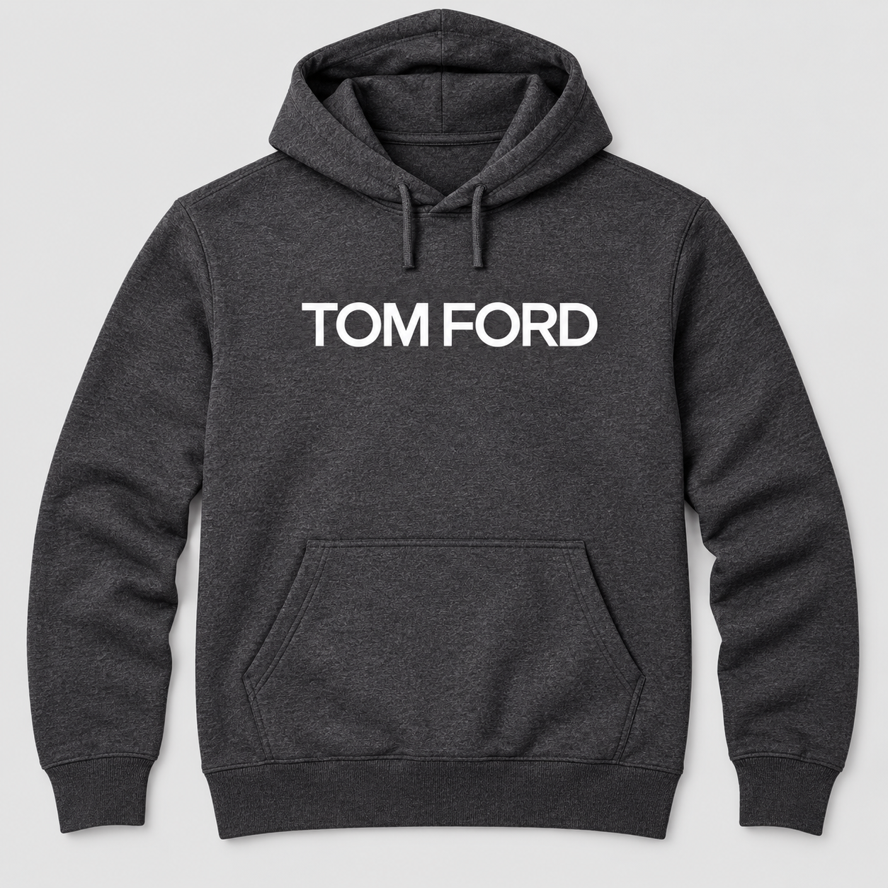 Men's Tom Ford Pullover Hoodie | Color: Dark Heather | View 5
