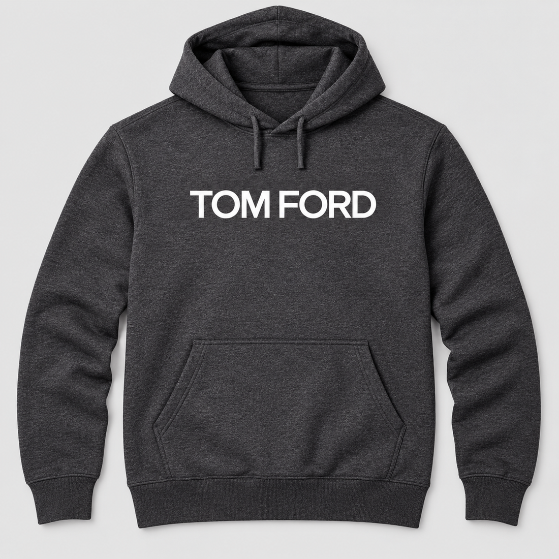 Men's Tom Ford Pullover Hoodie | Color: Dark Heather | View 5