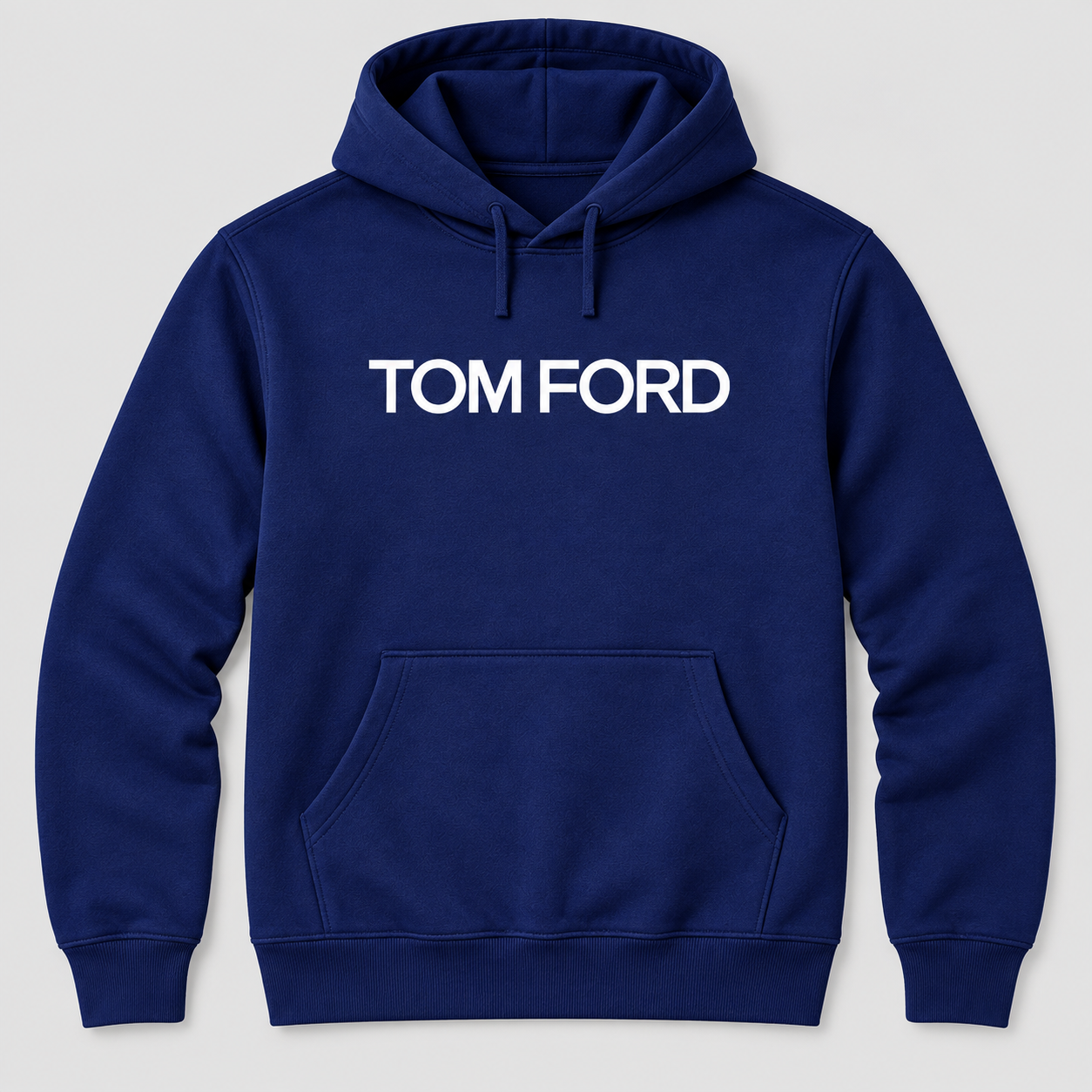 Men's Tom Ford Pullover Hoodie | Color: Navy | View 5