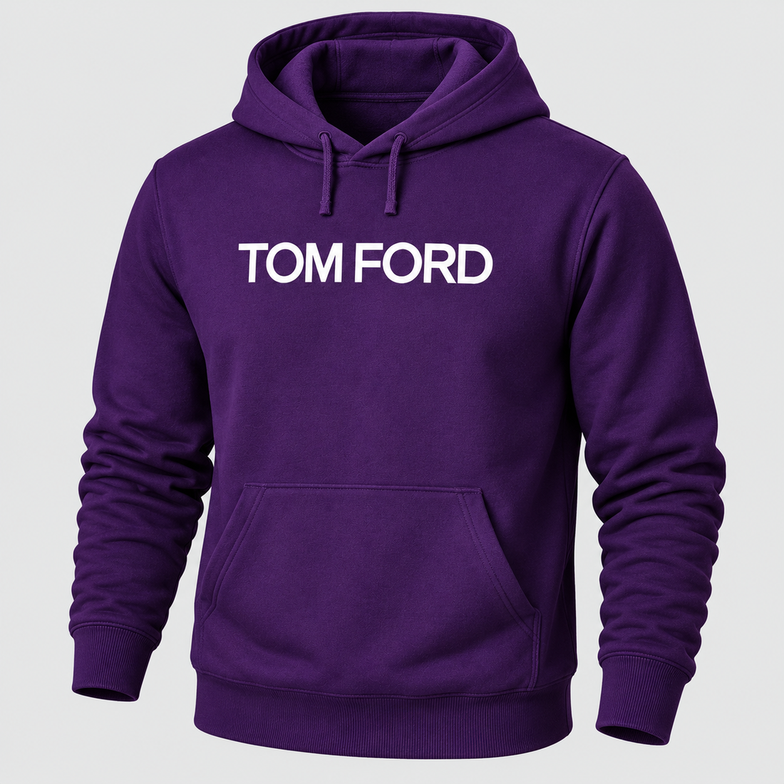 Men's Tom Ford Pullover Hoodie | Color: Purple | View 1