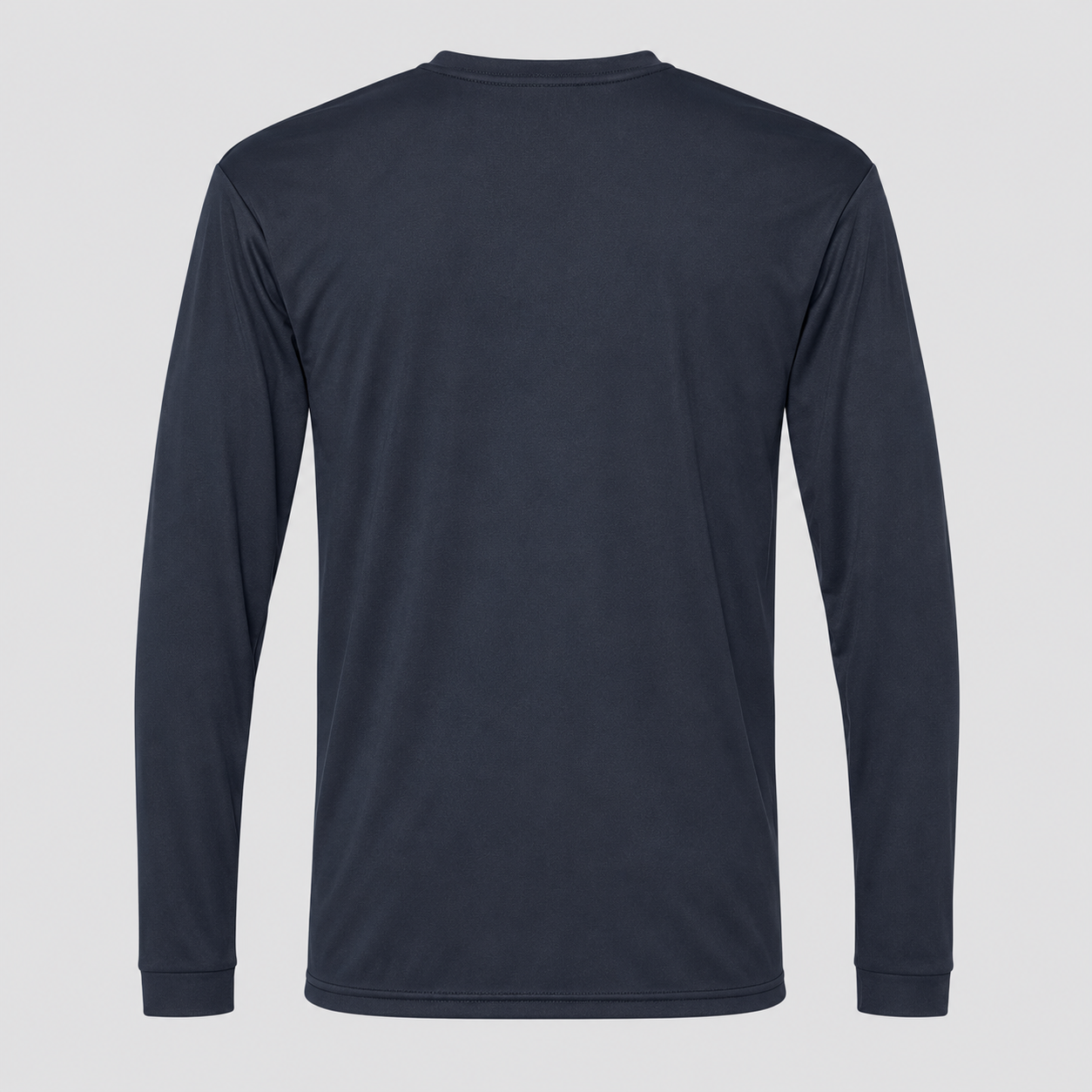 Men's Tom Ford Polyester Long Sleeve T-Shirt | Color: Navy | View 2