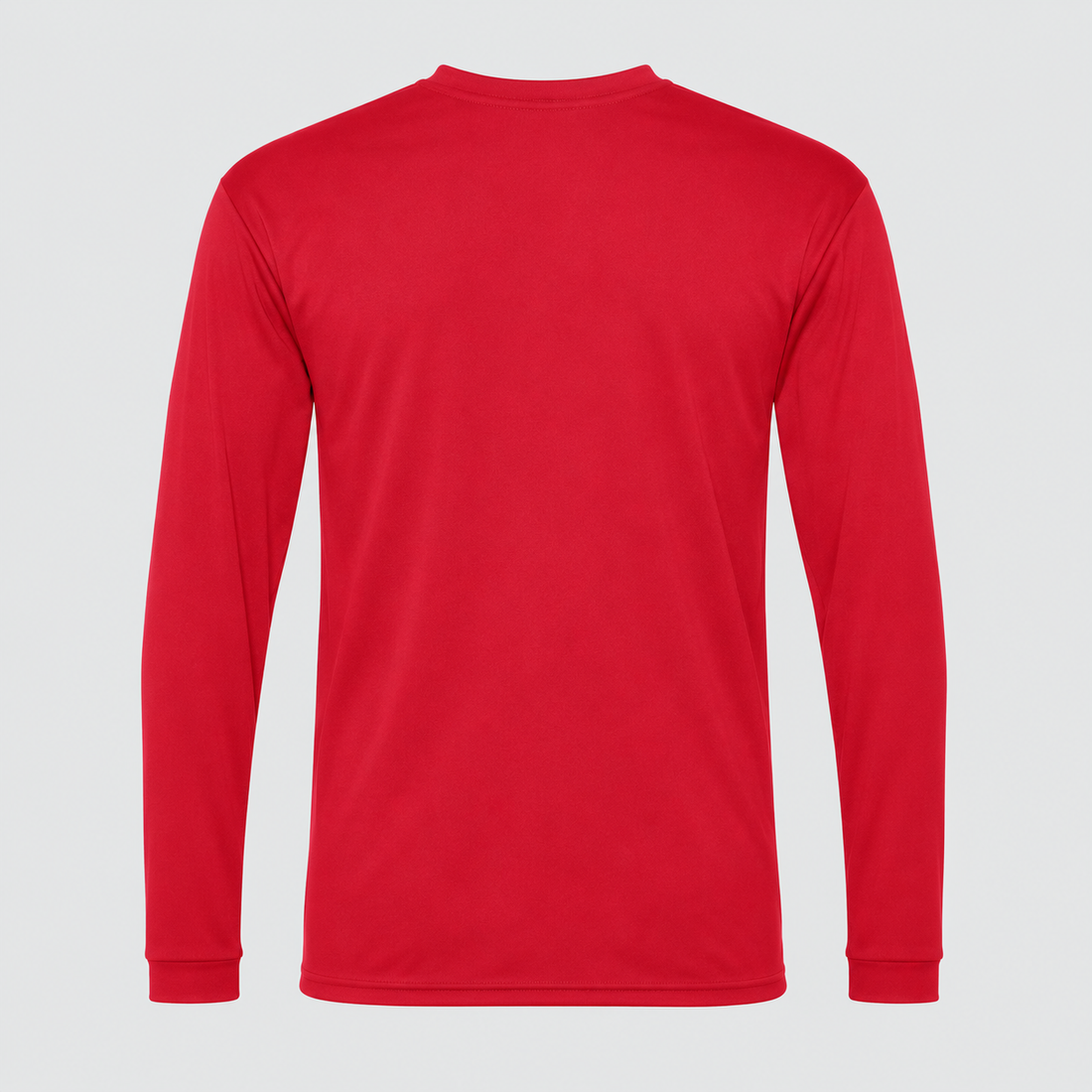 Men's Tom Ford Polyester Long Sleeve T-Shirt | Color: Red | View 2