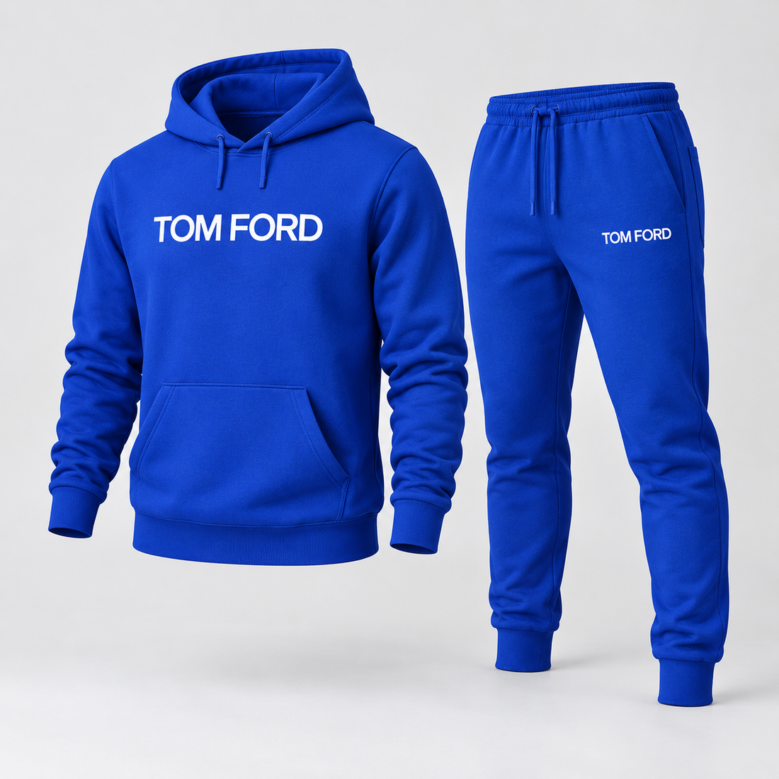 Men's Tom Ford Hoodie Joggers Set | Color: Blue | View 1