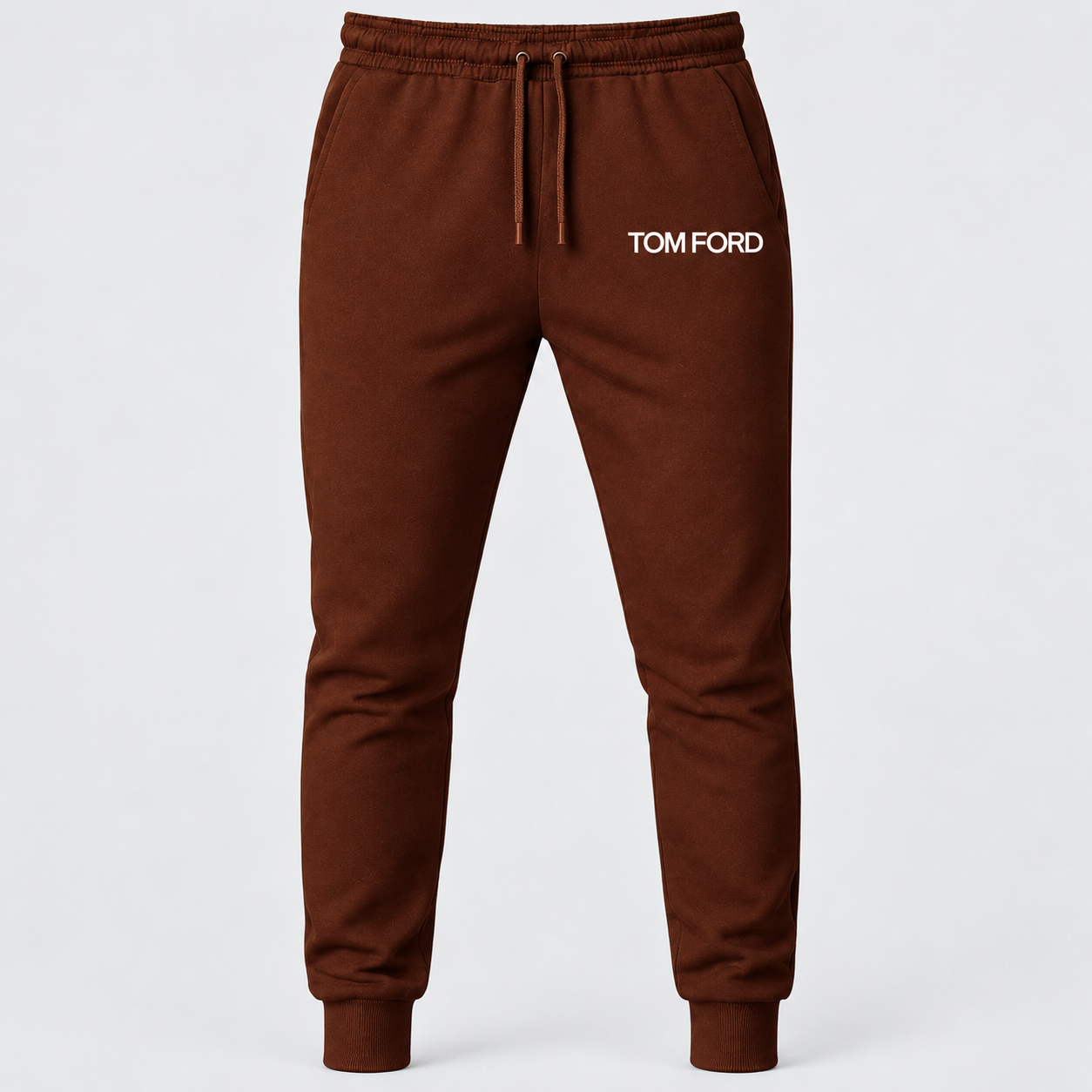 Men's Tom Ford Hoodie Joggers Set | Color: Brown | View 5