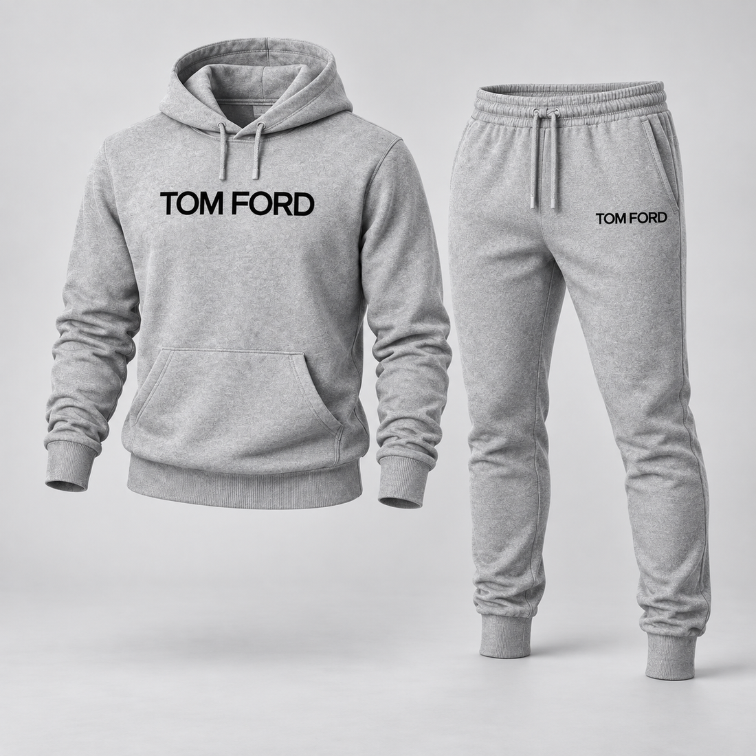Men's Tom Ford Hoodie Joggers Set | Color: Grey | View 1