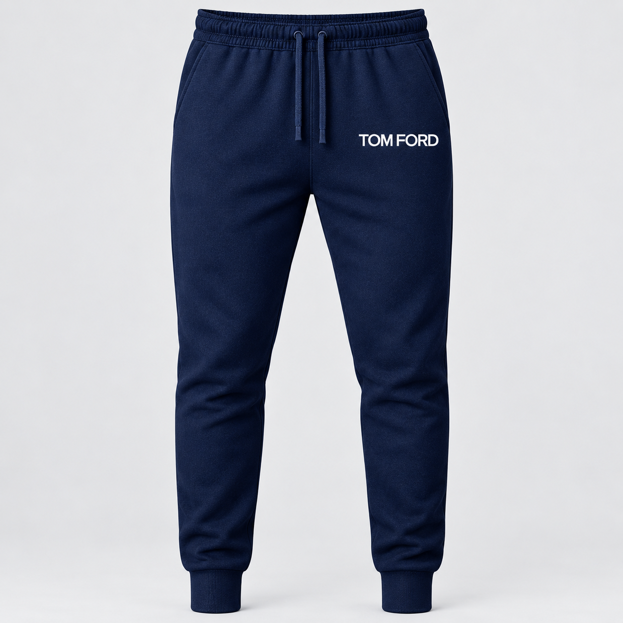Men's Tom Ford Hoodie Joggers Set | Color: Navy | View 5