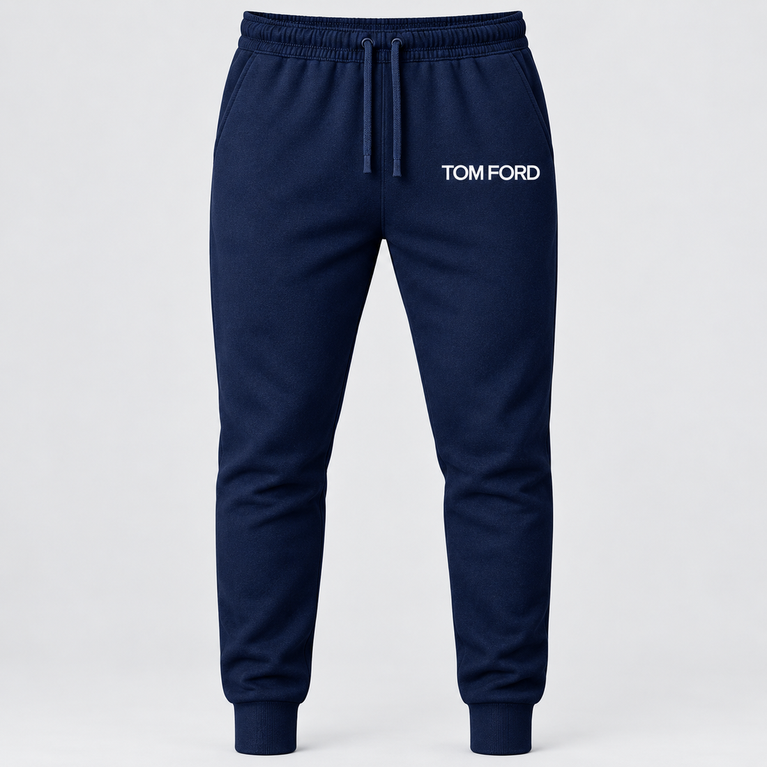 Men's Tom Ford Hoodie Joggers Set | Color: Navy | View 5
