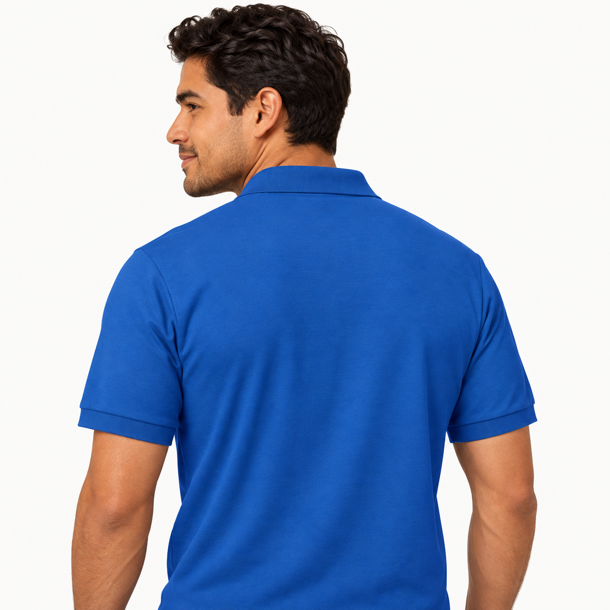 Men's Tom Ford Dry Blend Polo | Color: Blue | View 1