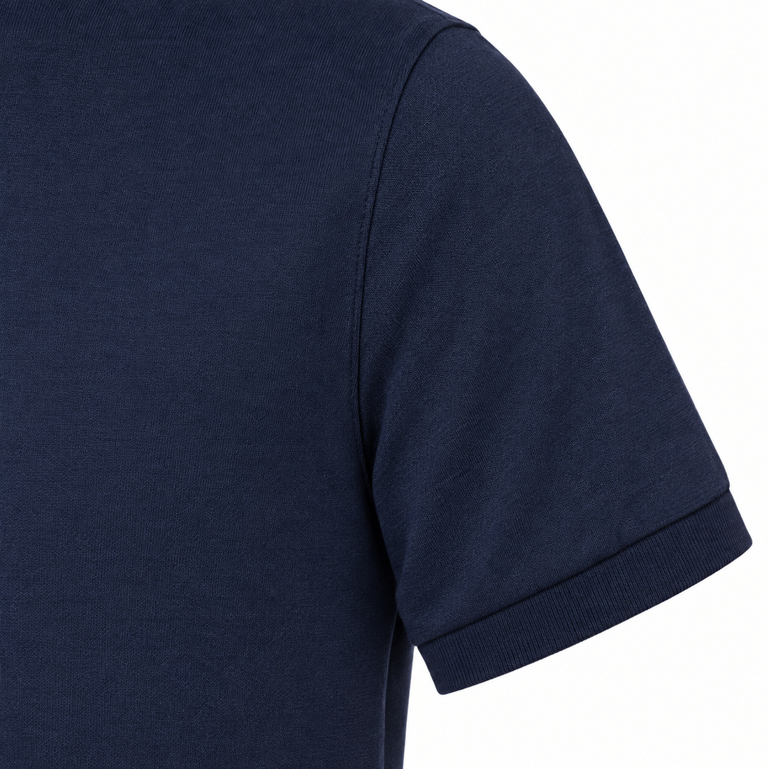 Men's Tom Ford Dry Blend Polo | Color: Navy | View 5