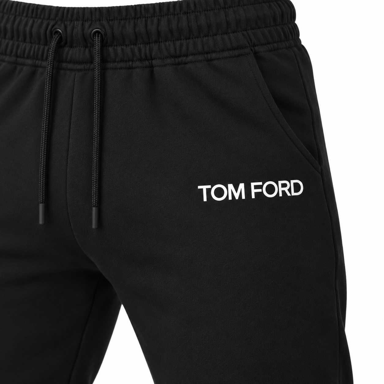 Men's Tom Ford Sweatpants | Color: Black | View 3