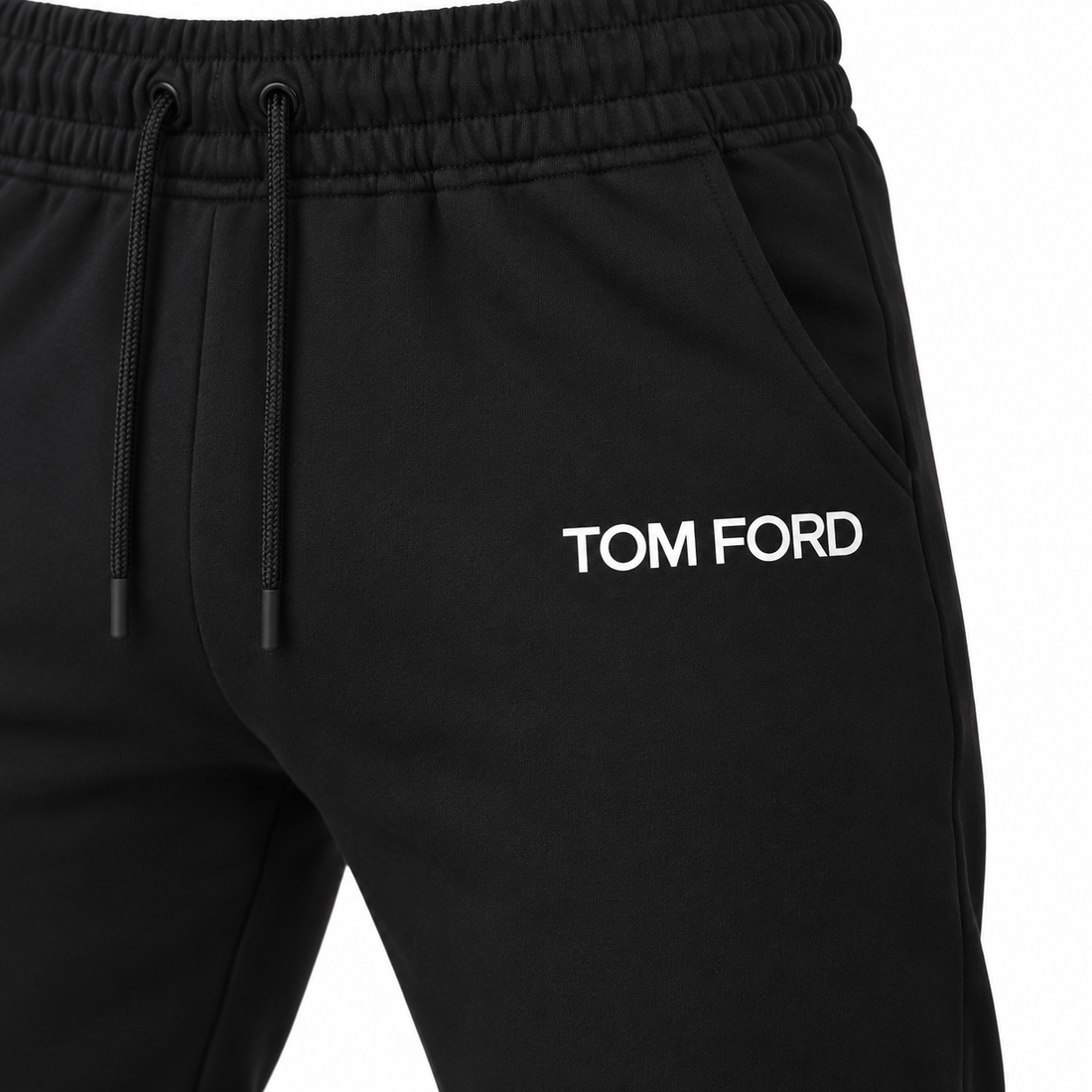 Men's Tom Ford Sweatpants | Color: Black | View 3