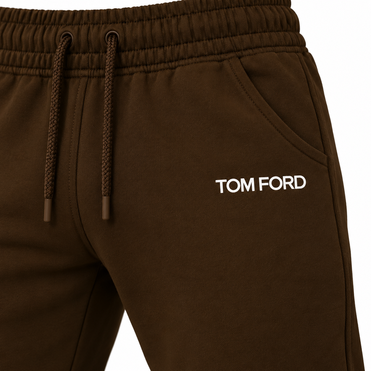 Men's Tom Ford Sweatpants | Color: Brown | View 3