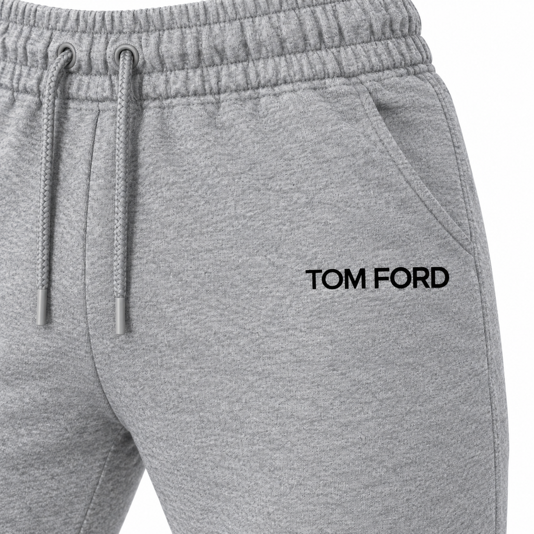 Men's Tom Ford Sweatpants | Color: Grey | View 3