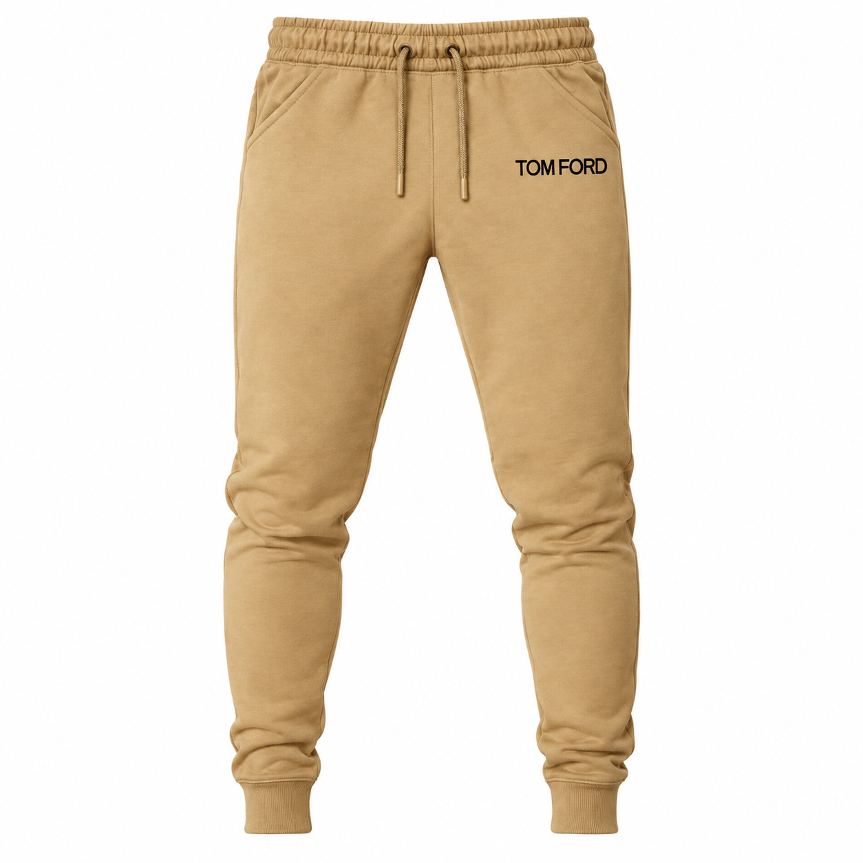 Men's Tom Ford Sweatpants | Color: Khaki | View 2
