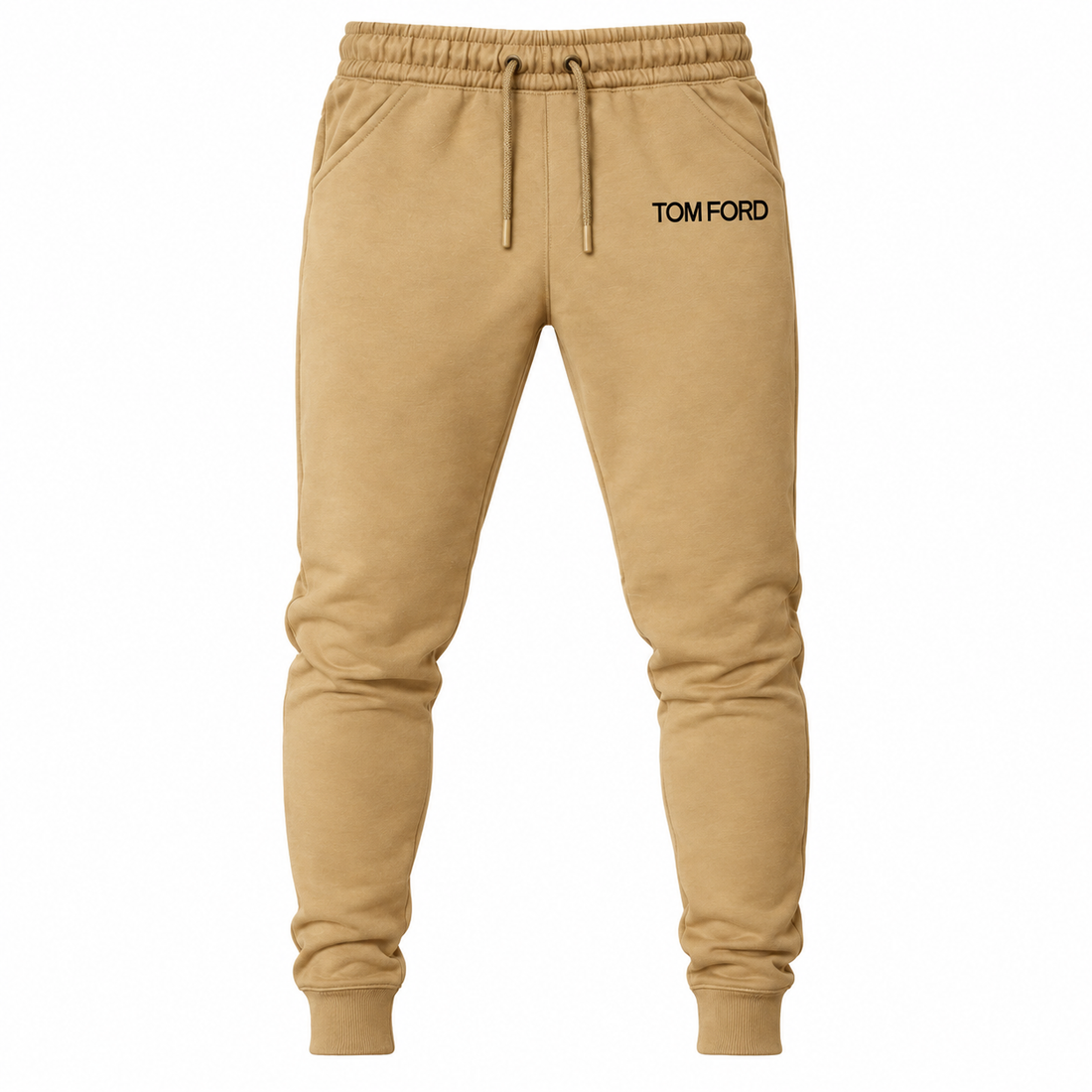 Men's Tom Ford Sweatpants | Color: Khaki | View 2