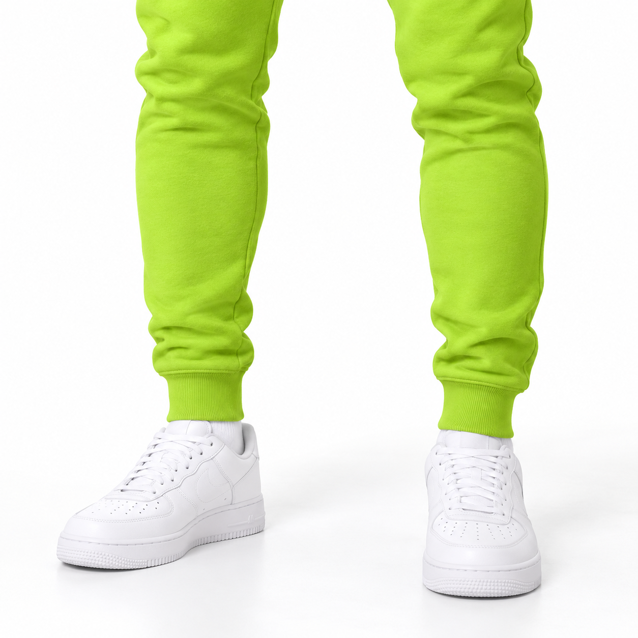 Men's Tom Ford Sweatpants | Color: Lime Green | View 5