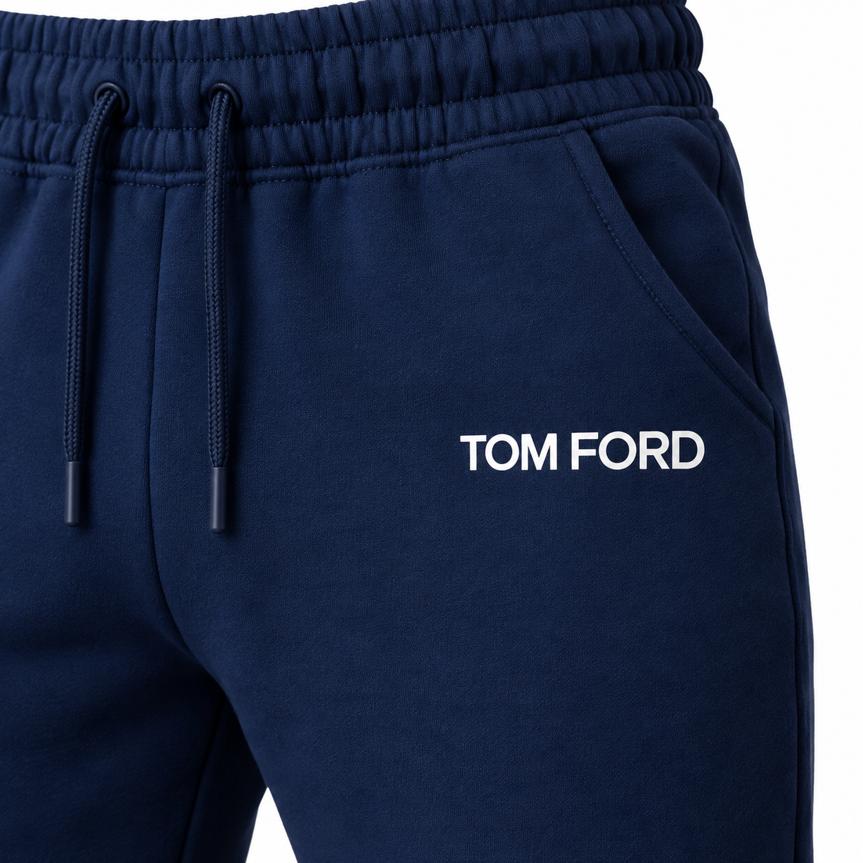 Men's Tom Ford Sweatpants | Color: Navy | View 3