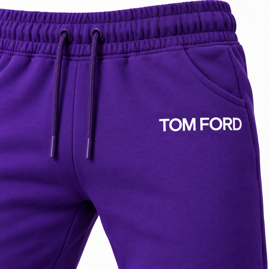Men's Tom Ford Sweatpants | Color: Purple | View 3