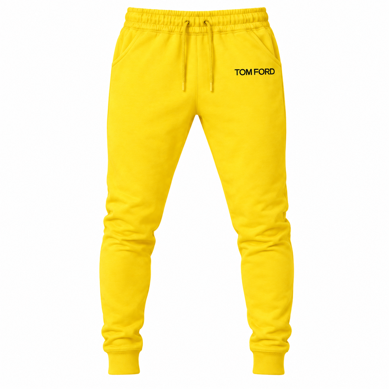 Men's Tom Ford Sweatpants | Color: Yellow | View 2