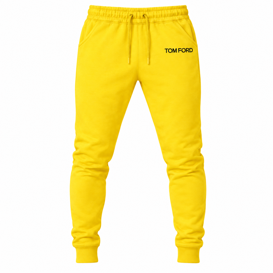 Men's Tom Ford Sweatpants | Color: Yellow | View 2