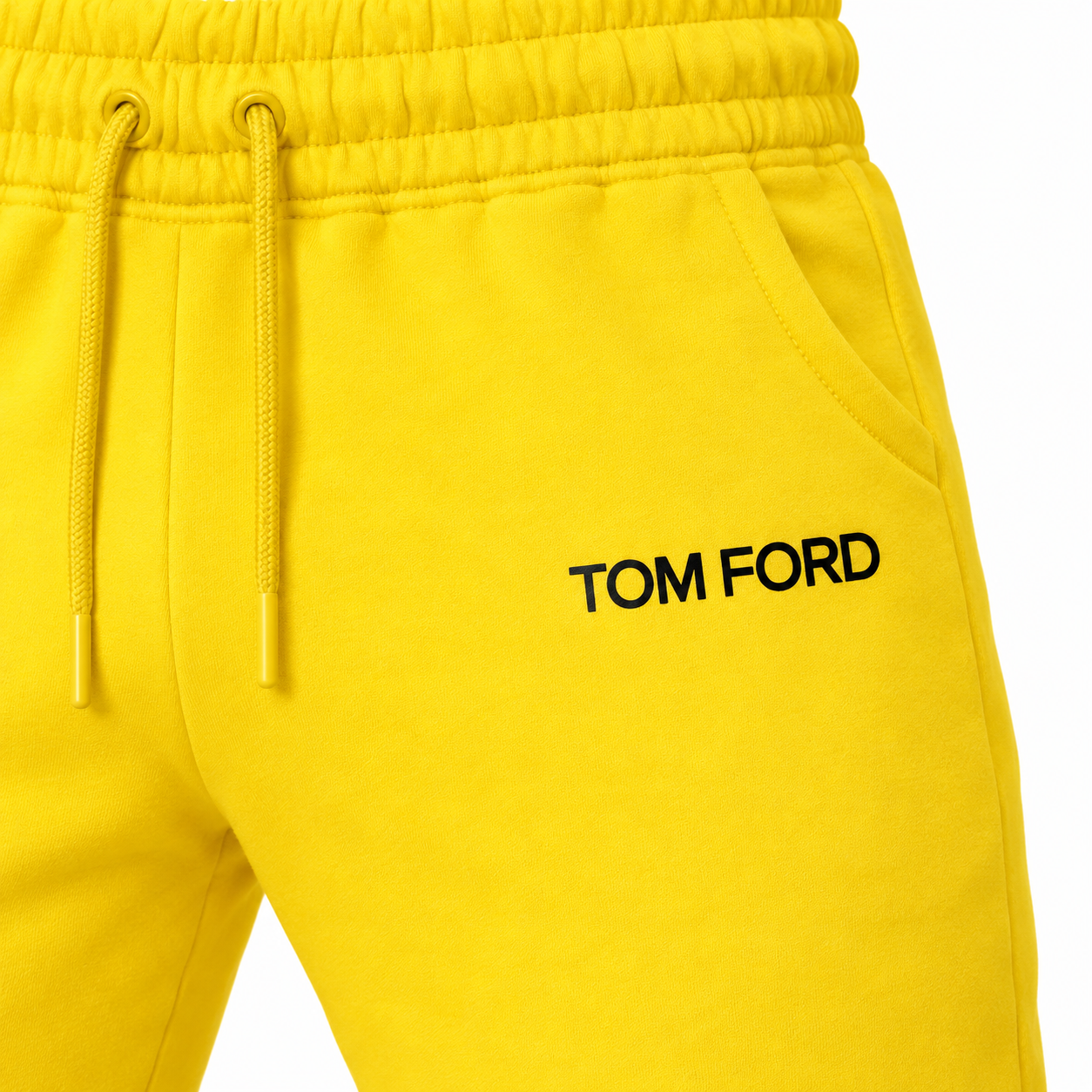 Men's Tom Ford Sweatpants | Color: Yellow | View 3