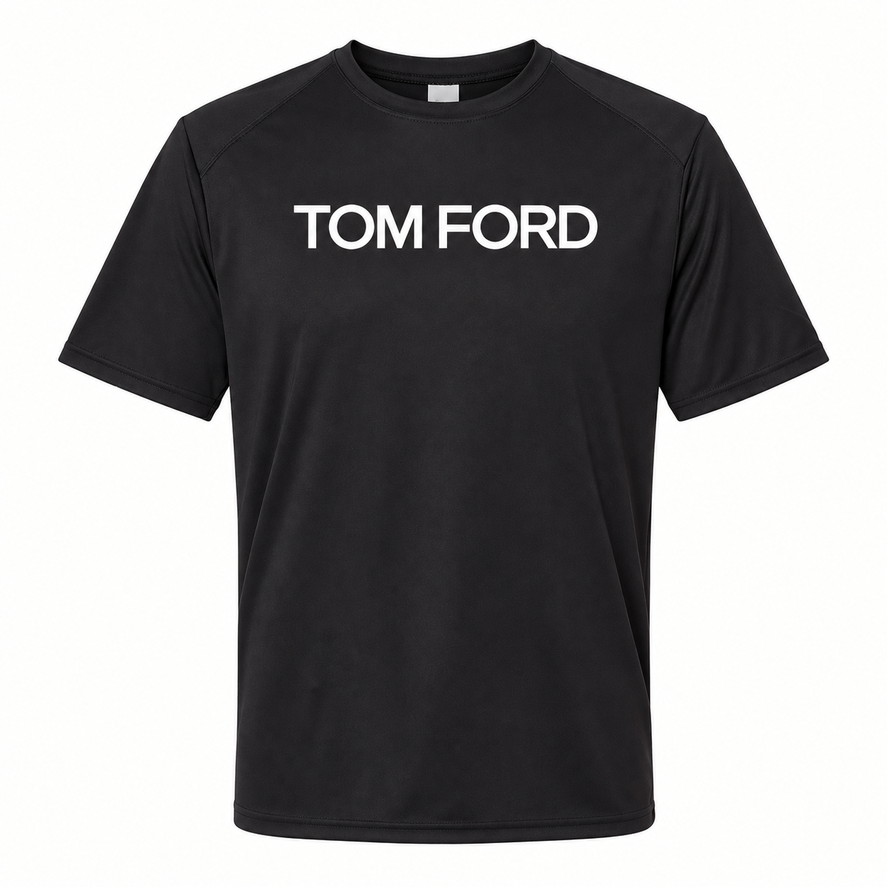 Men's Tom Ford Performance T-Shirt | Color: Black | View 2