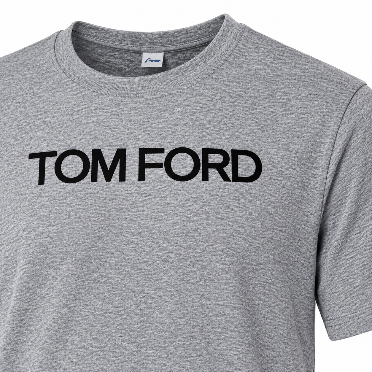 Men's Tom Ford Performance T-Shirt | Color: Grey | View 3