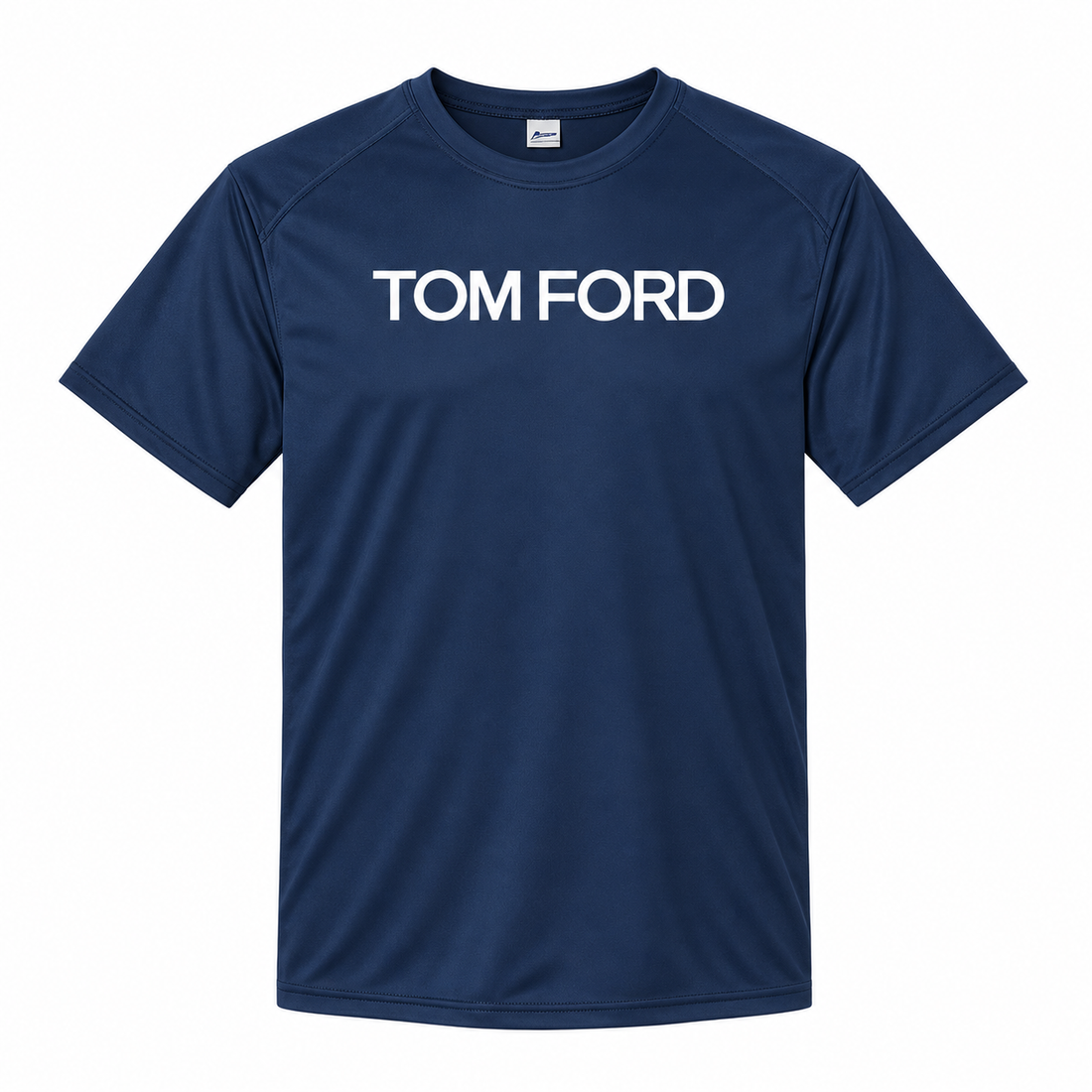 Men's Tom Ford Performance T-Shirt | Color: Navy | View 2