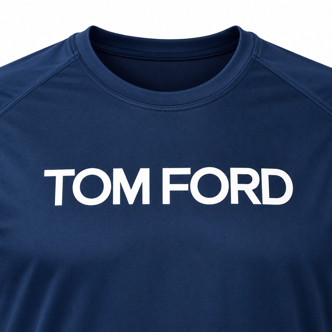 Men's Tom Ford Performance T-Shirt | Color: Navy | View 3