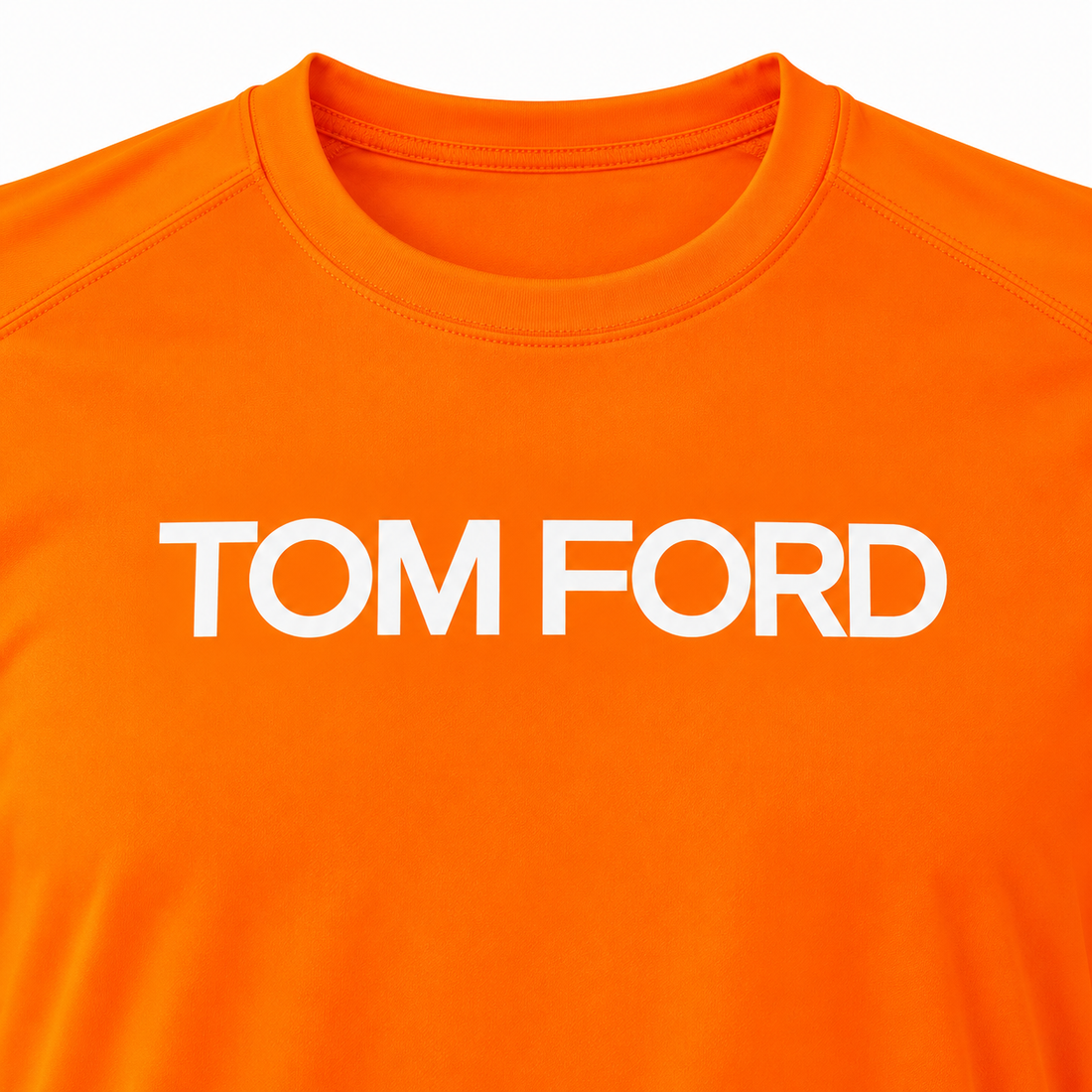 Men's Tom Ford Performance T-Shirt | Color: Orange | View 3