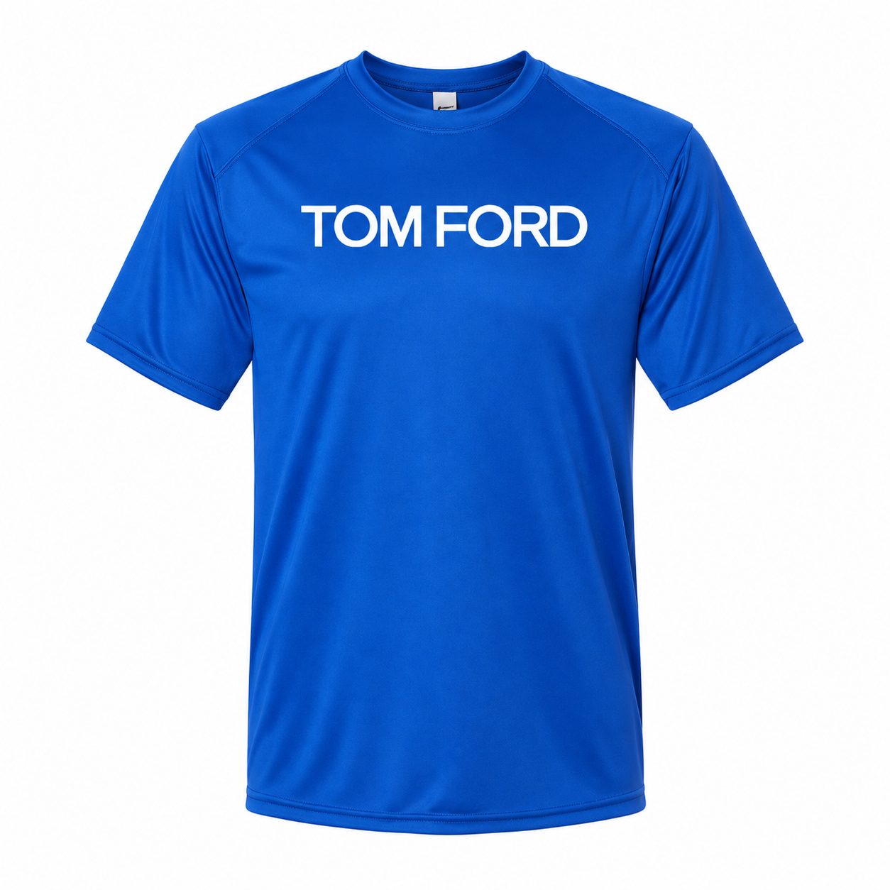 Men's Tom Ford Performance T-Shirt | Color: Royal Blue | View 2