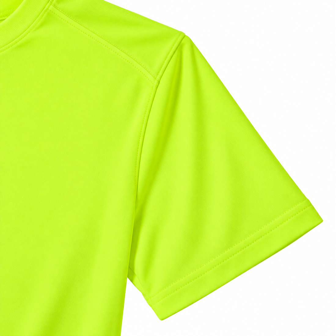 Men's Tom Ford Performance T-Shirt | Color: Safety Green | View 4