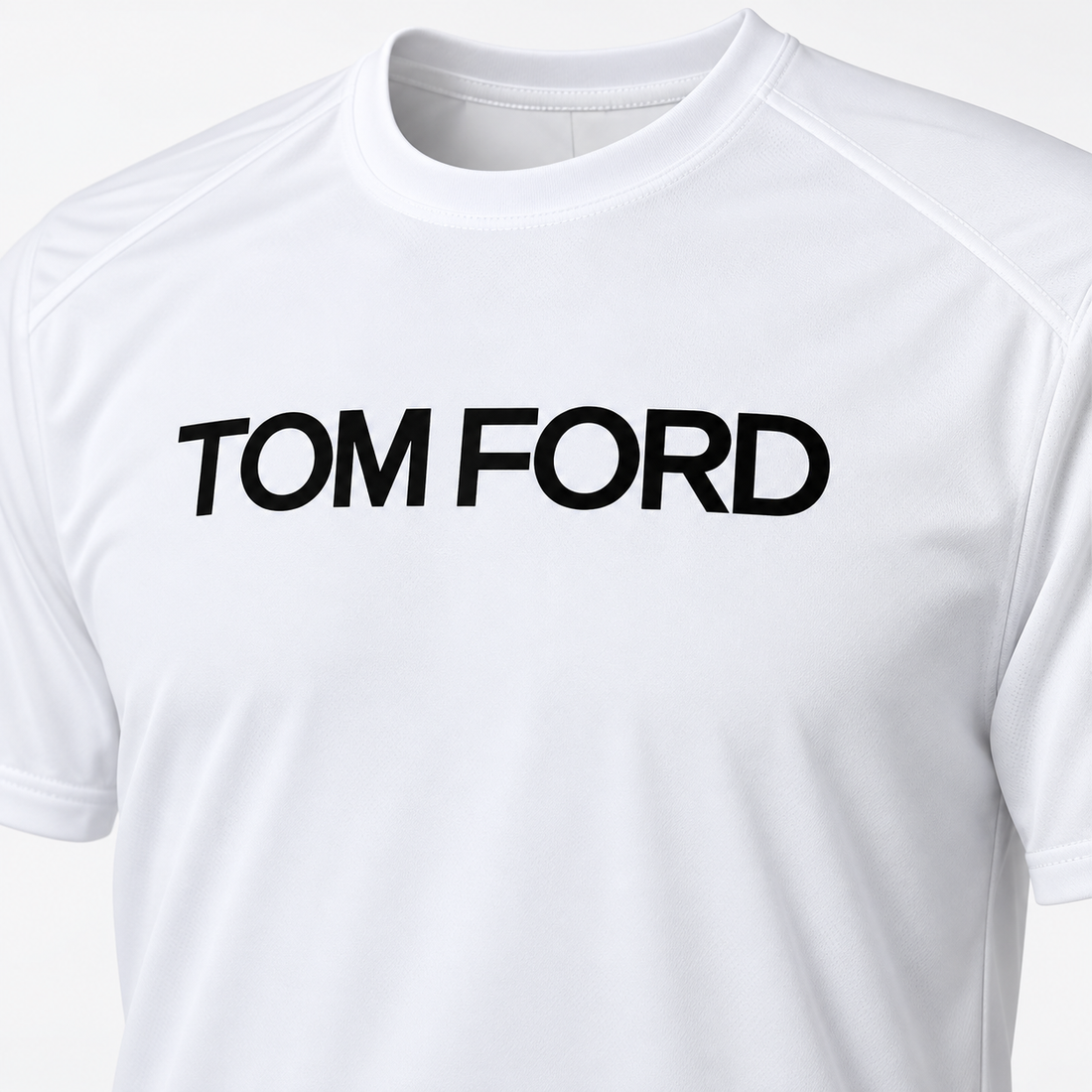 Men's Tom Ford Performance T-Shirt | Color: White | View 3