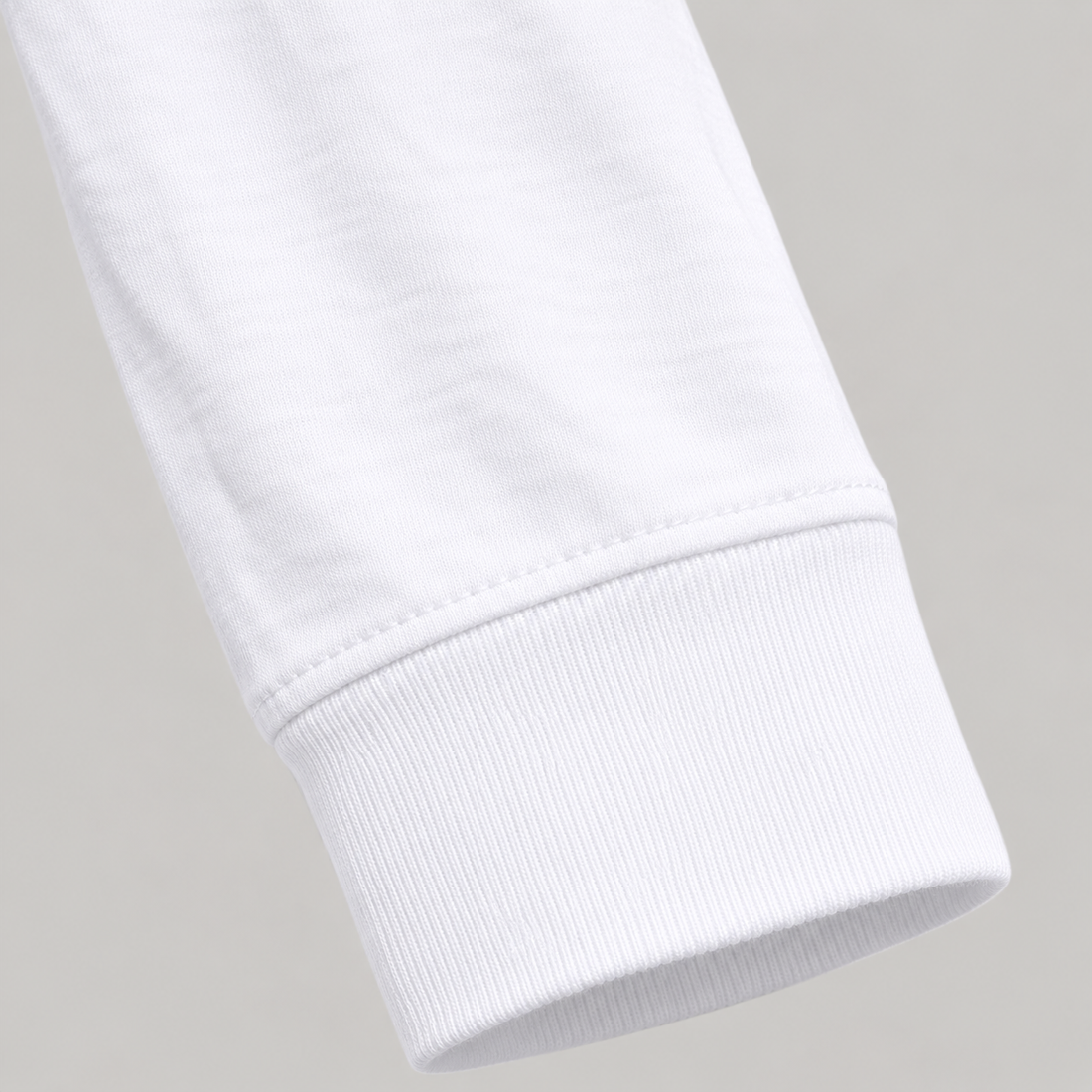 Men's Tom Ford Cotton Long Sleeve T-Shirt | Color: White | View 4