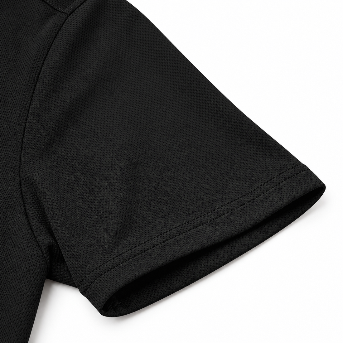 Men's Tom Ford Polyester Polo | Color: Black | View 4