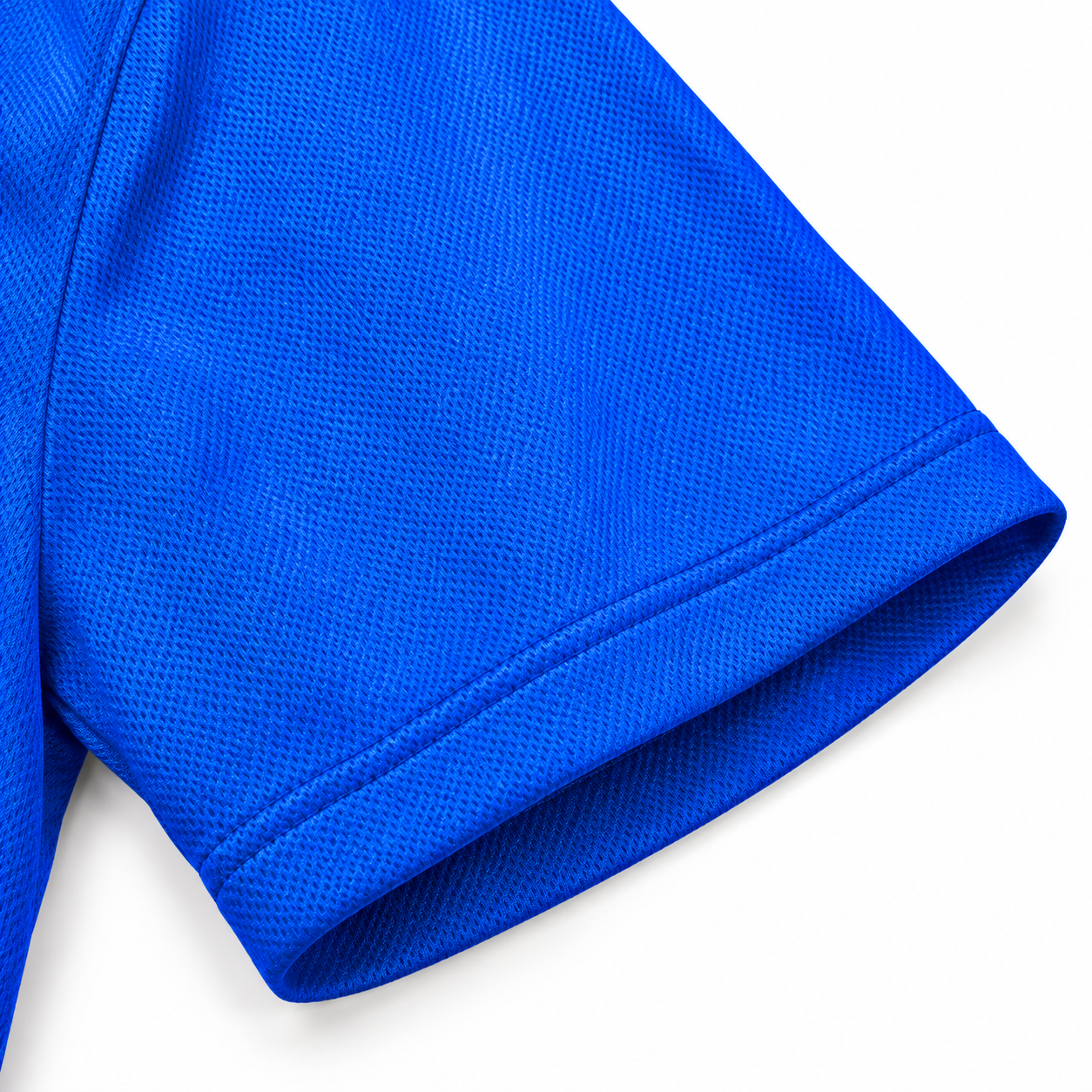 Men's Tom Ford Polyester Polo | Color: Blue | View 4