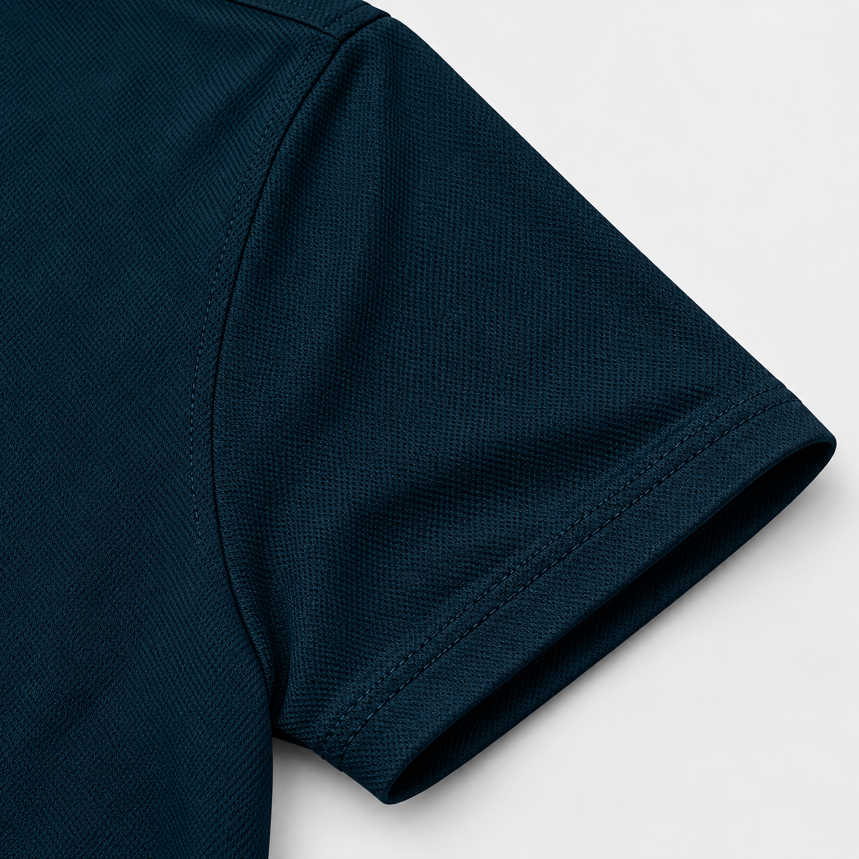 Men's Tom Ford Polyester Polo | Color: Navy | View 4