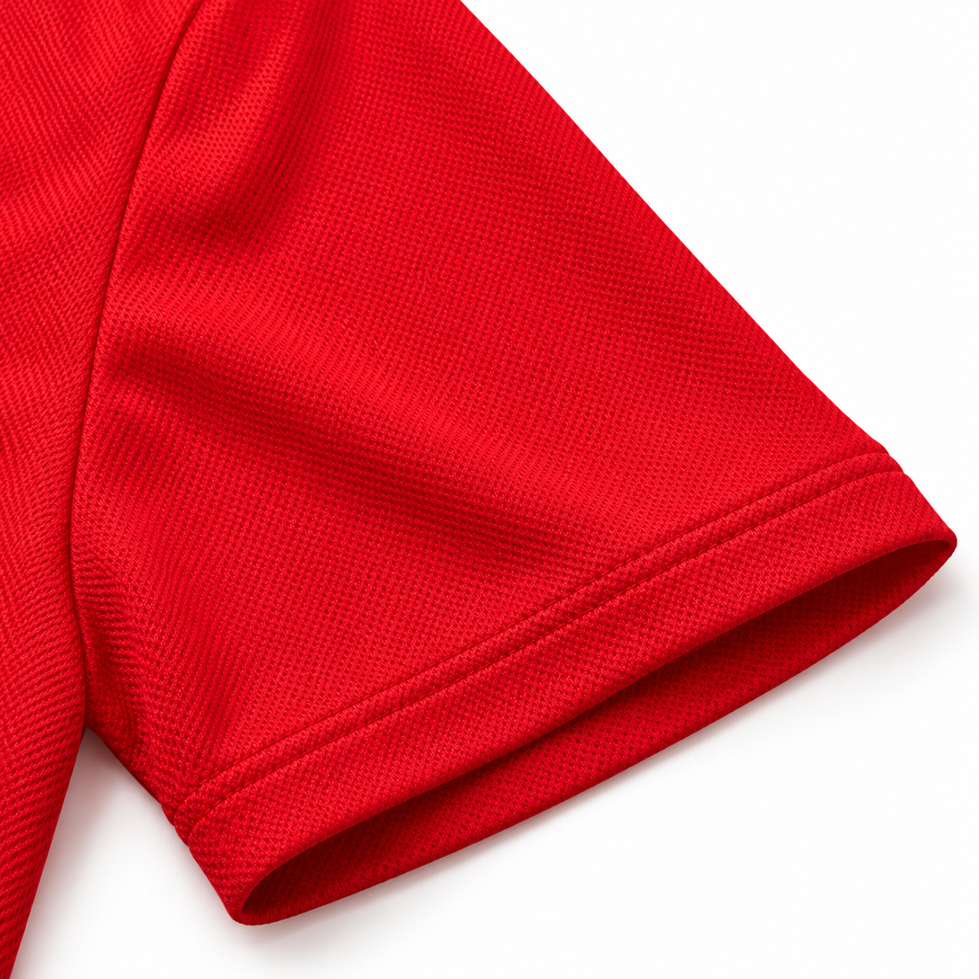 Men's Tom Ford Polyester Polo | Color: Red | View 4