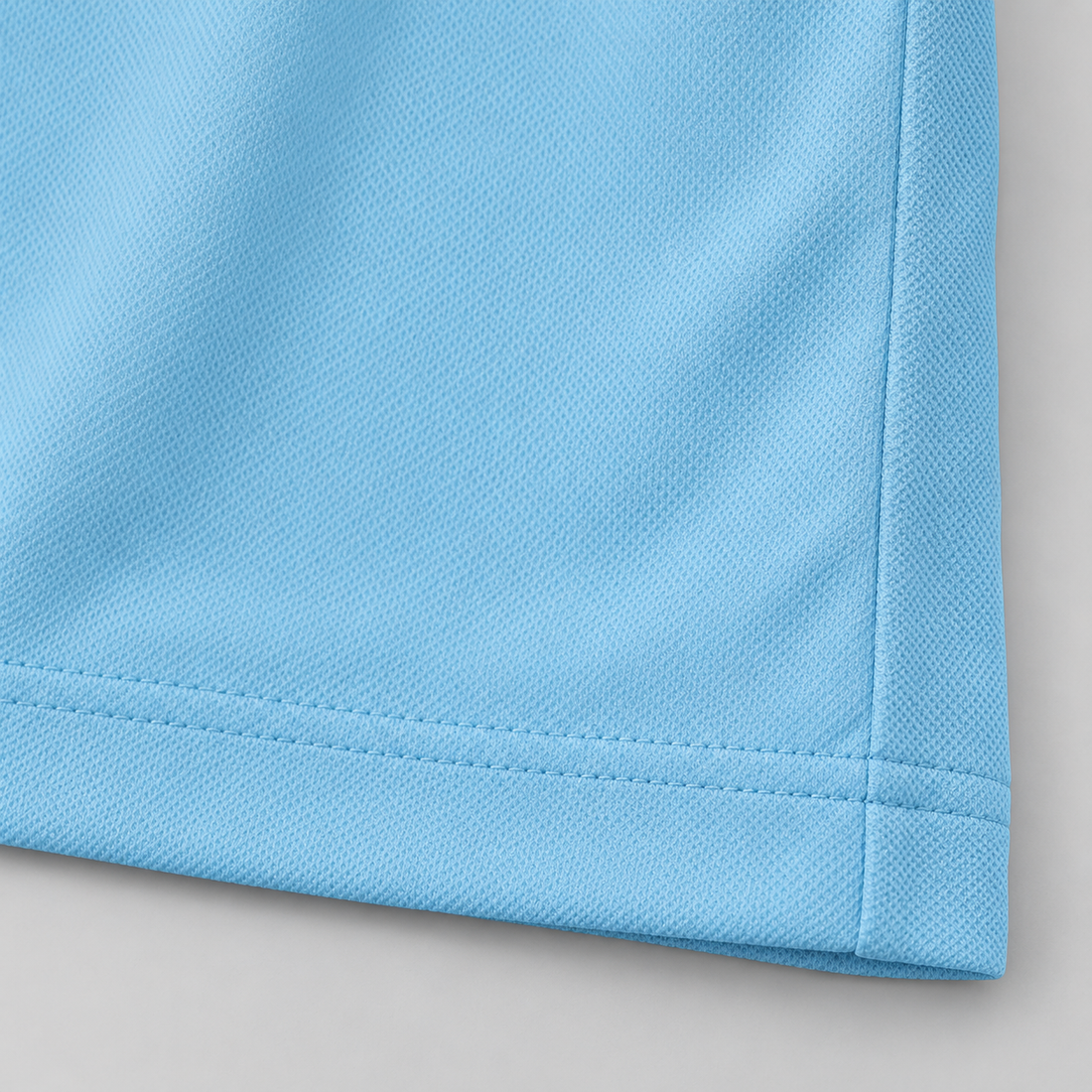 Men's Tom Ford Polyester Polo | Color: Sky Blue | View 5