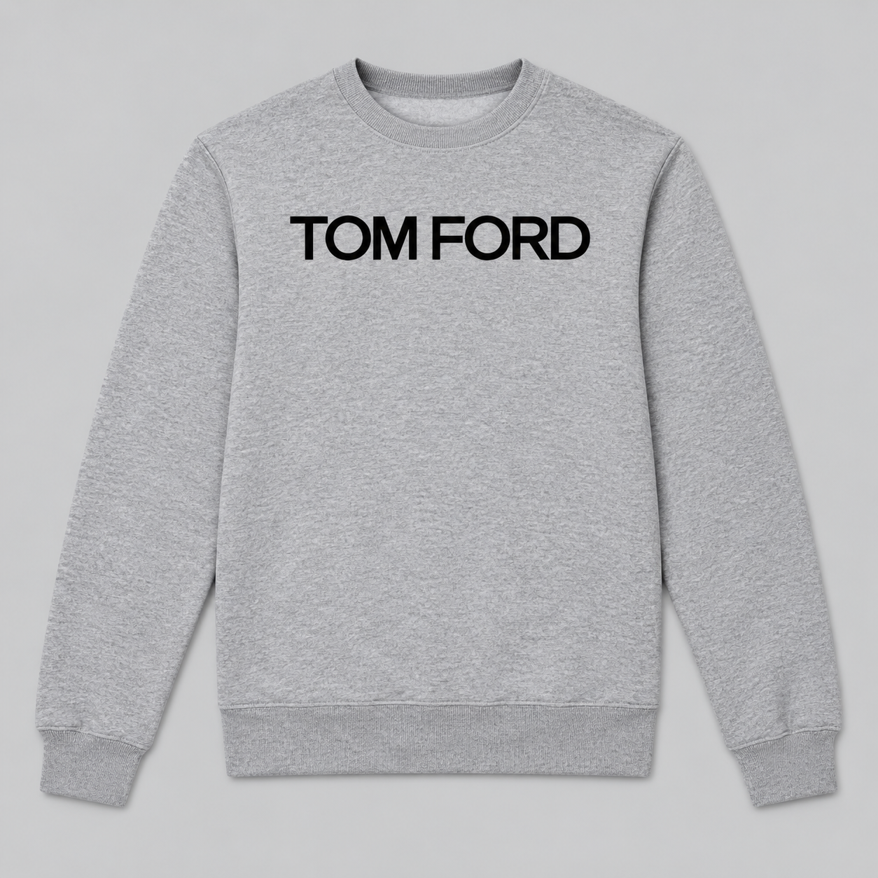 Men's Tom Ford Crewneck Sweatshirt | Color: Grey | View 2