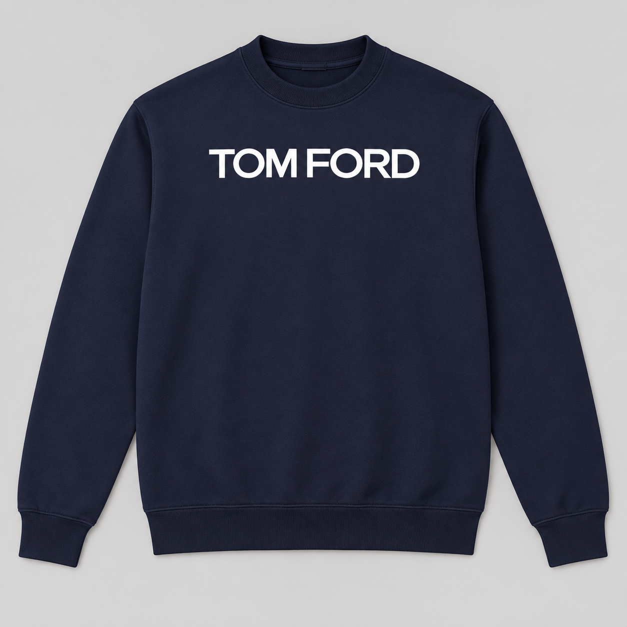 Men's Tom Ford Crewneck Sweatshirt | Color: Navy | View 2