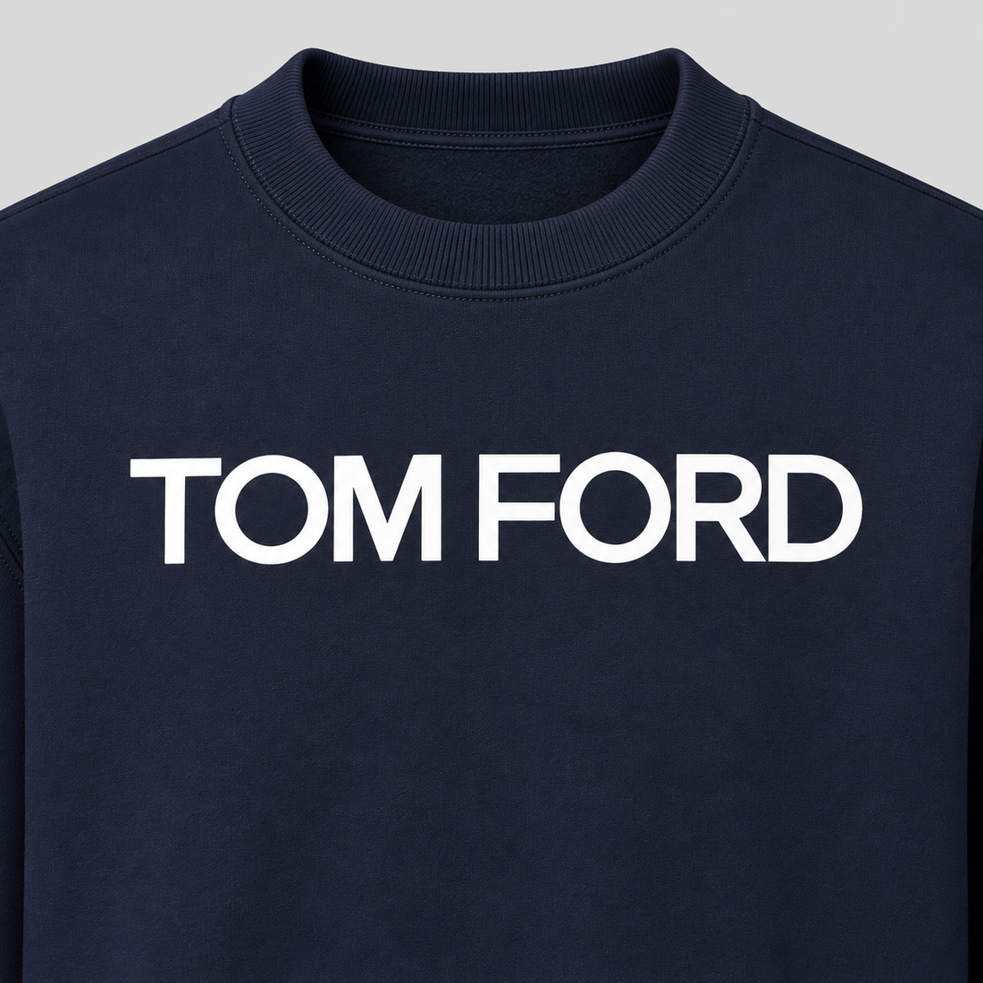 Men's Tom Ford Crewneck Sweatshirt | Color: Navy | View 3