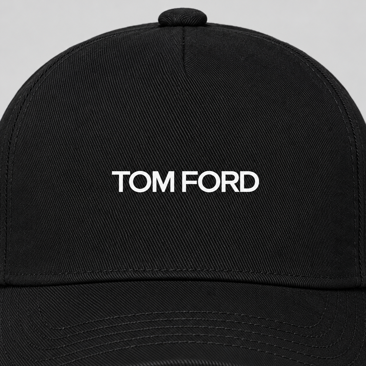 Tom Ford Dad Baseball Cap Hat | Color: Black | View 3