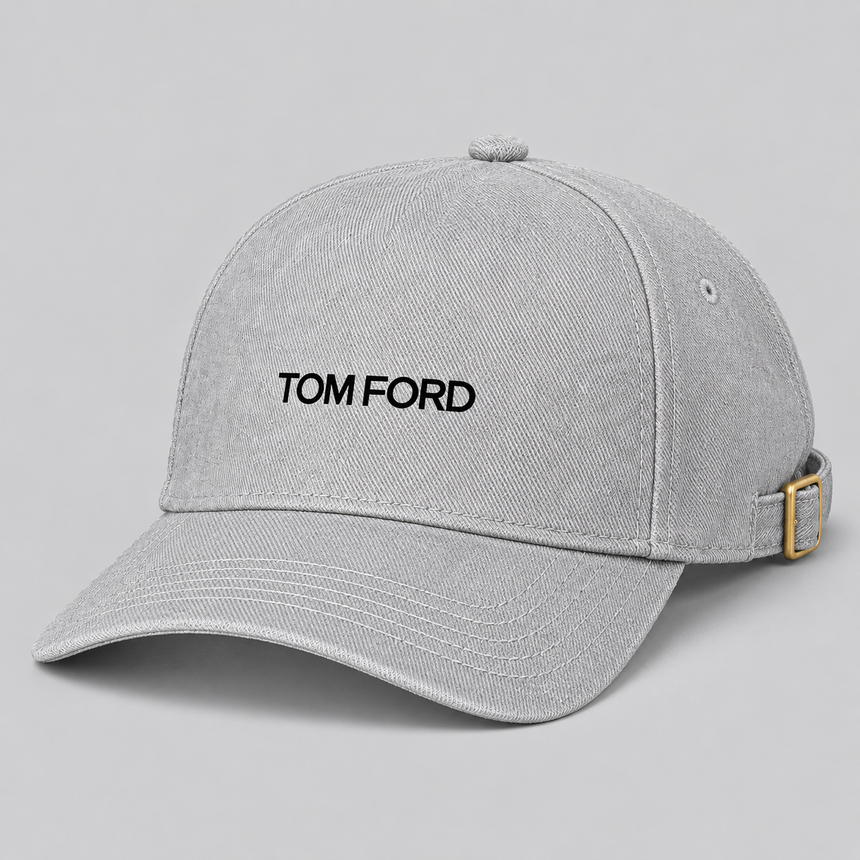 Tom Ford Dad Baseball Cap Hat | Color: Grey | View 1