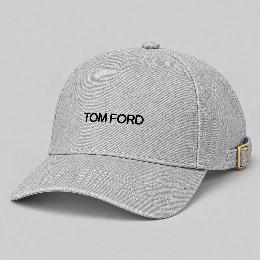 Tom Ford Dad Baseball Cap Hat | Color: Grey | View 1