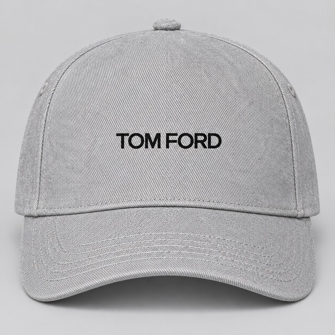 Tom Ford Dad Baseball Cap Hat | Color: Grey | View 3